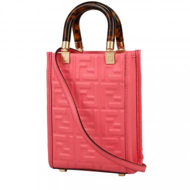 Pink fendi tote hot sale