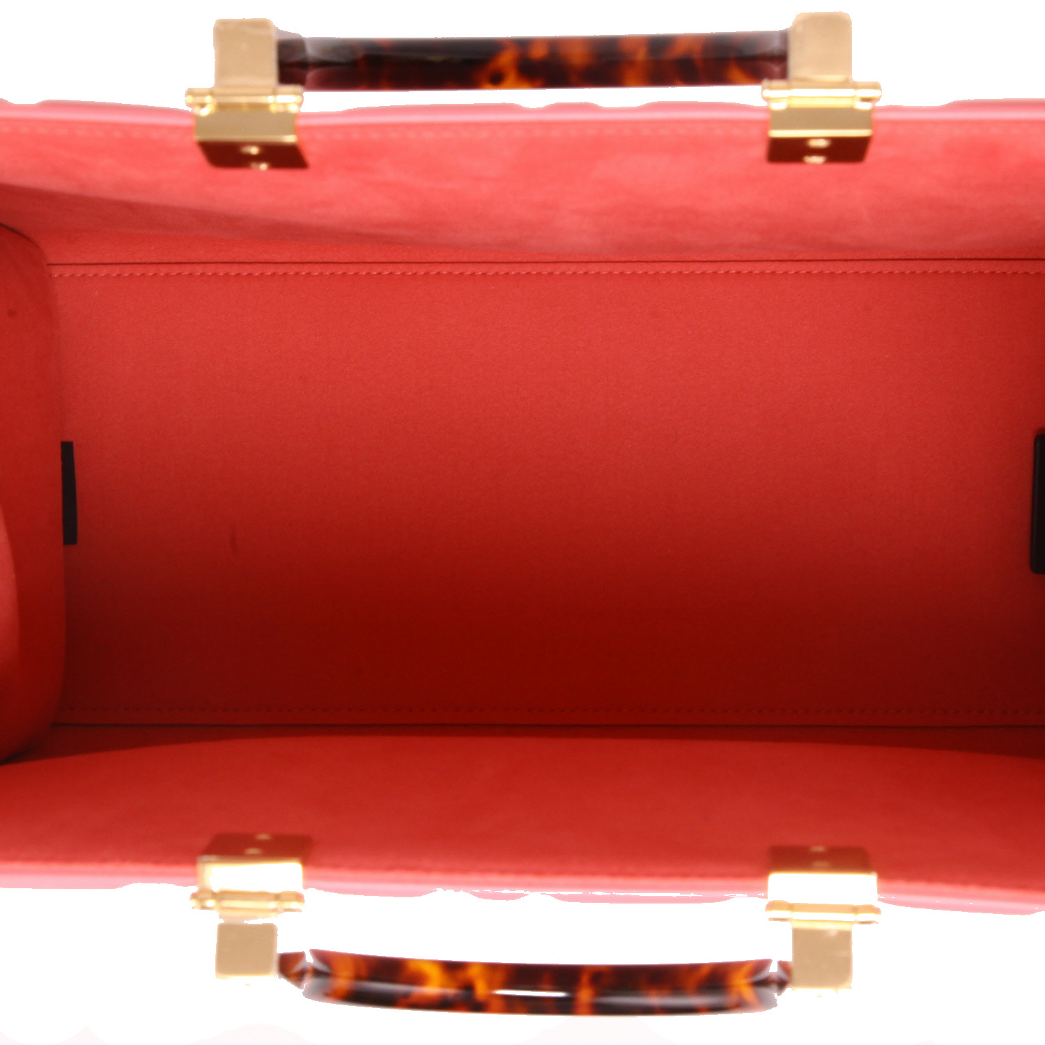 Sac cabas Fendi  Sunshine en cuir monogram rose - Detail D3