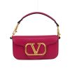 Borsa Valentino Garavani  Locò in pelle rosa - 360 thumbnail