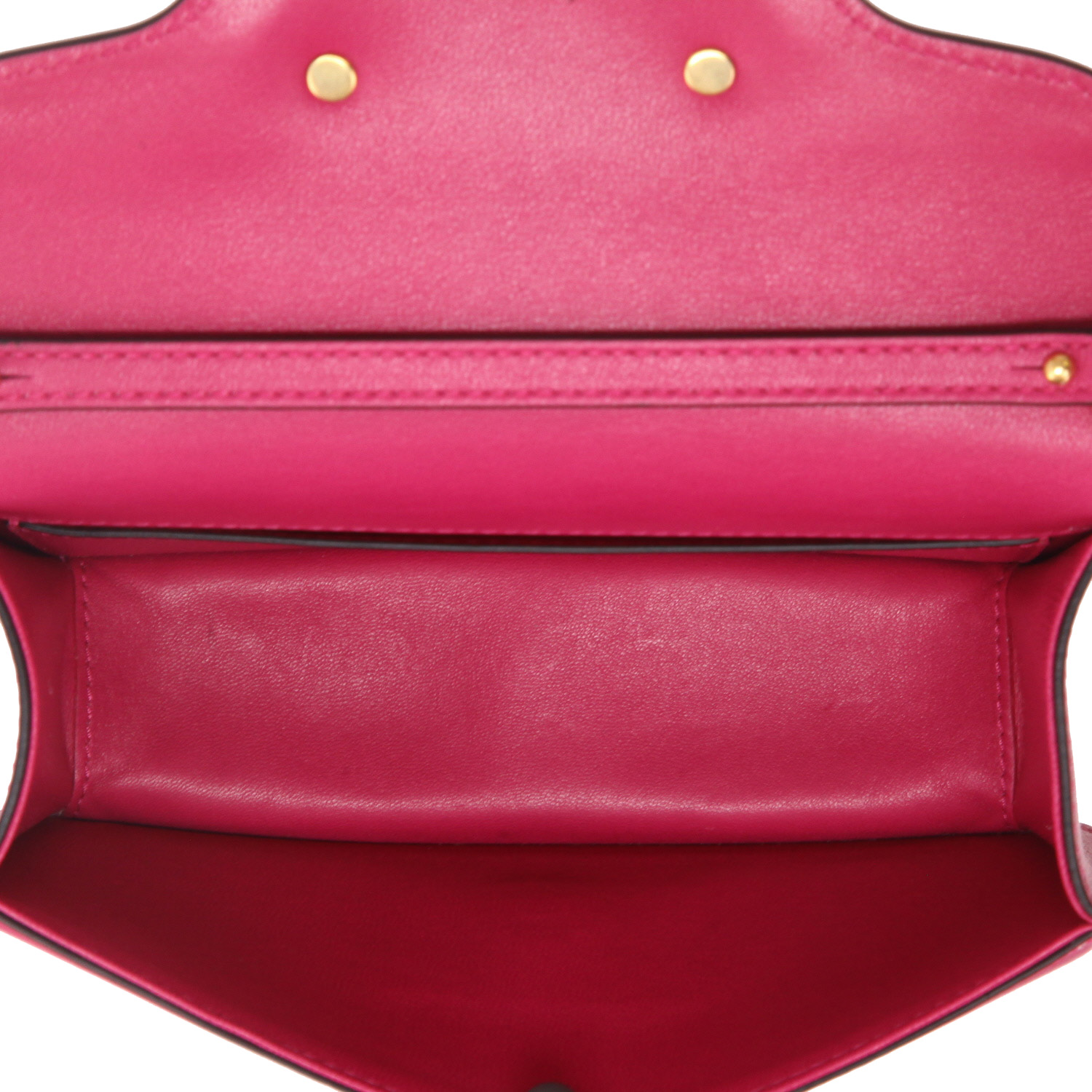 Valentino Garavani  Locò handbag  in pink leather - Detail D3