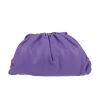 Bottega Veneta  Pouch handbag/clutch  in purple leather - 360 thumbnail
