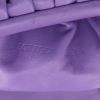 Bottega Veneta  Pouch handbag/clutch  in purple leather - Detail D2 thumbnail