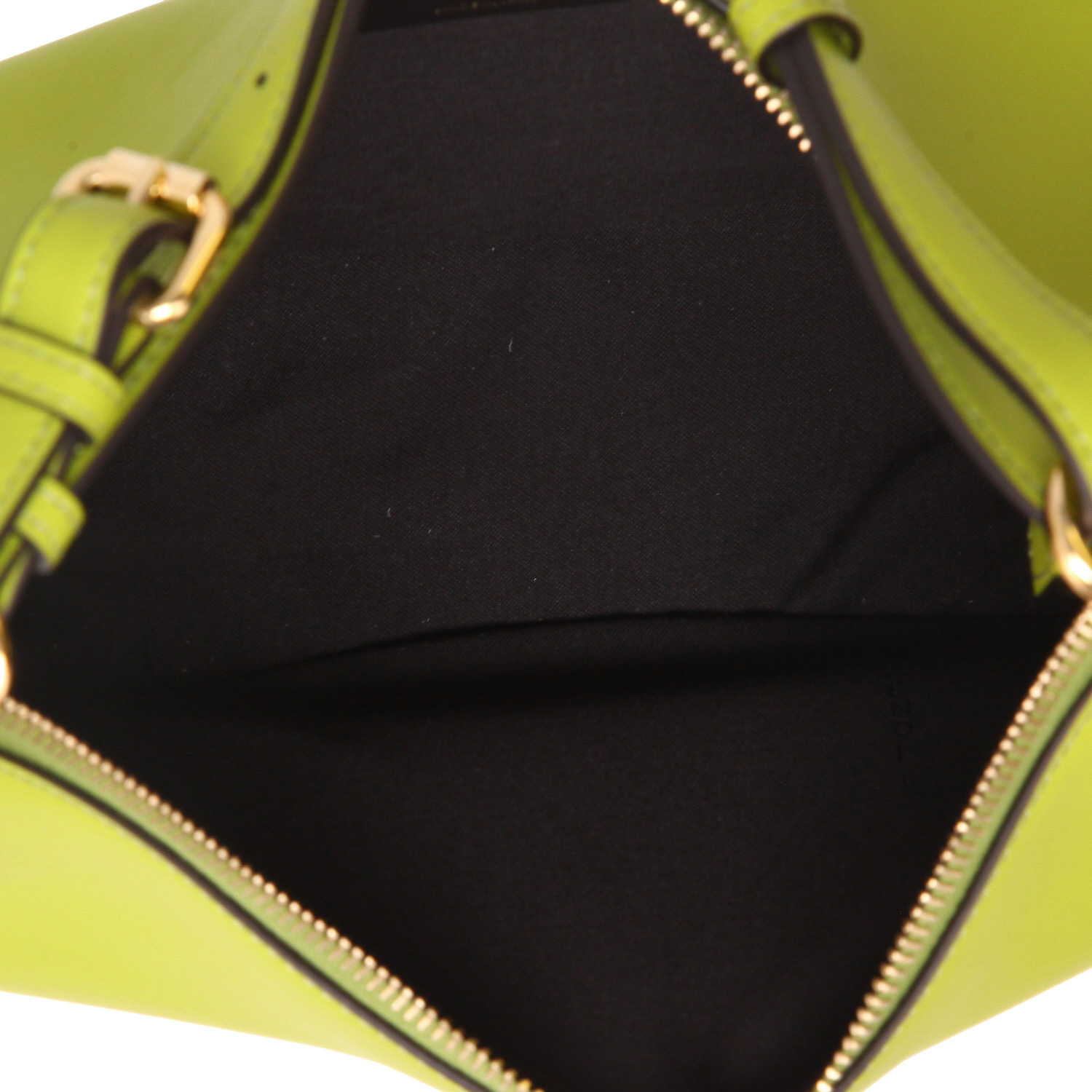 Bolso de mano Fendi  Fendigraphy en cuero verde - Detail D3