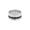 Boucheron Quatre Black Edition large model ring in white gold and PVD - 00pp thumbnail