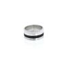 Boucheron Quatre Black Edition large model ring in white gold and PVD - 360 thumbnail