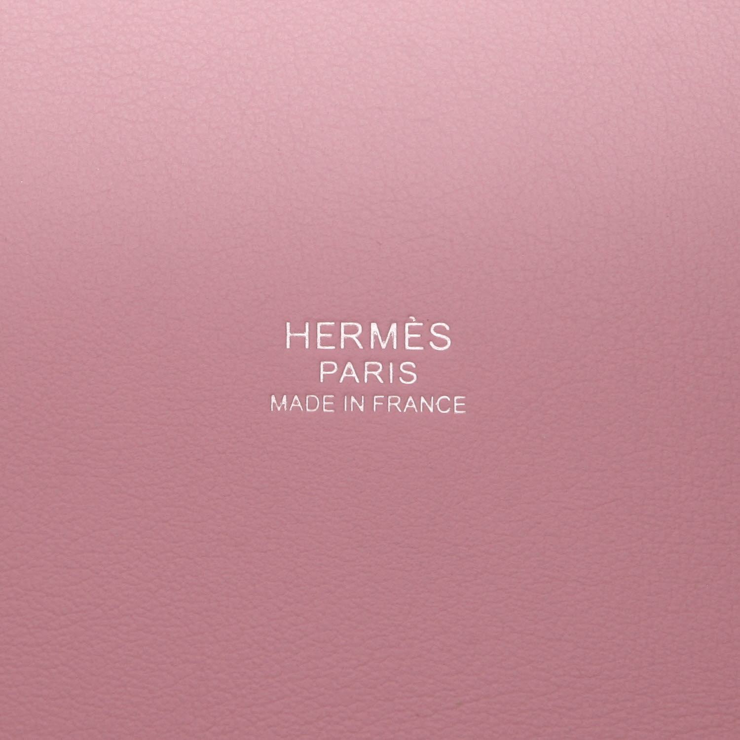 Hermès  Picotin Lucky Daisy handbag  in pink and white Swift leather - Detail D2