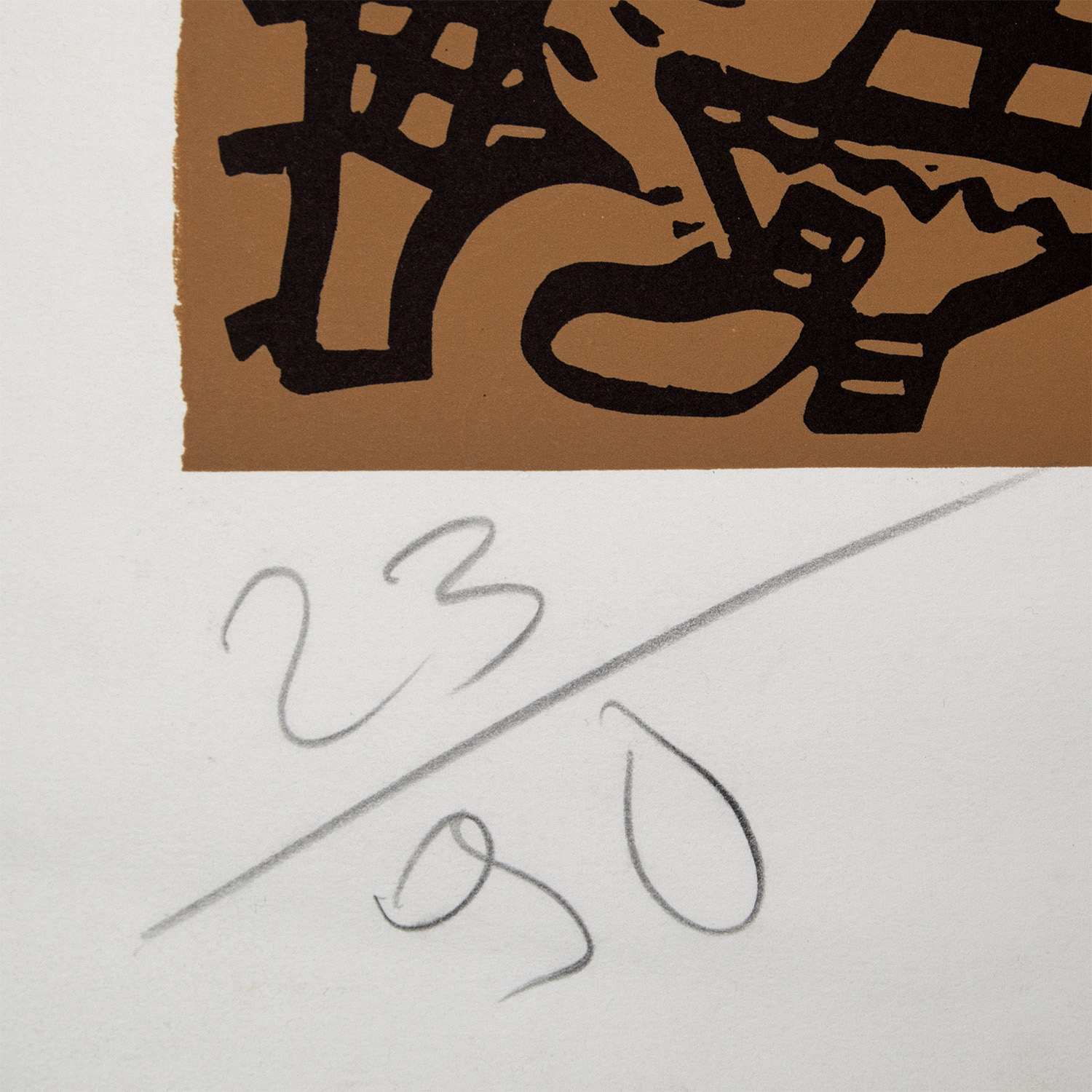 Robert Combas (Born in 1957), Au boulot - 2003 - Detail D3