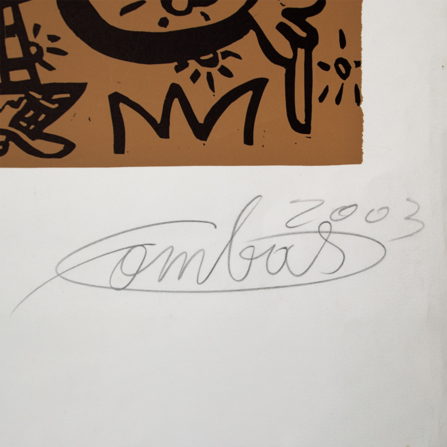 Robert Combas (Born in 1957), Au boulot - 2003 - Detail D4