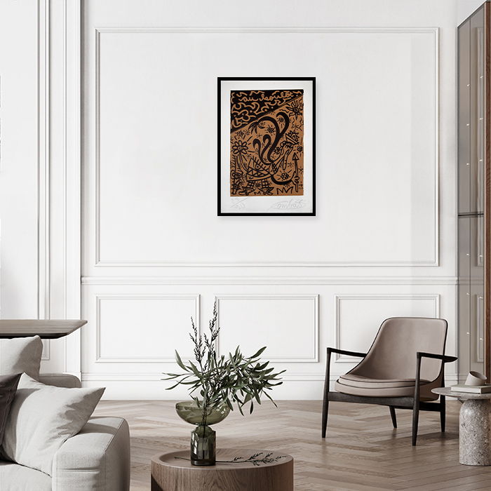 Robert Combas (Born in 1957), Au boulot - 2003 - Detail D5