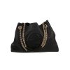 Gucci  Soho handbag  in black grained leather - 360 thumbnail