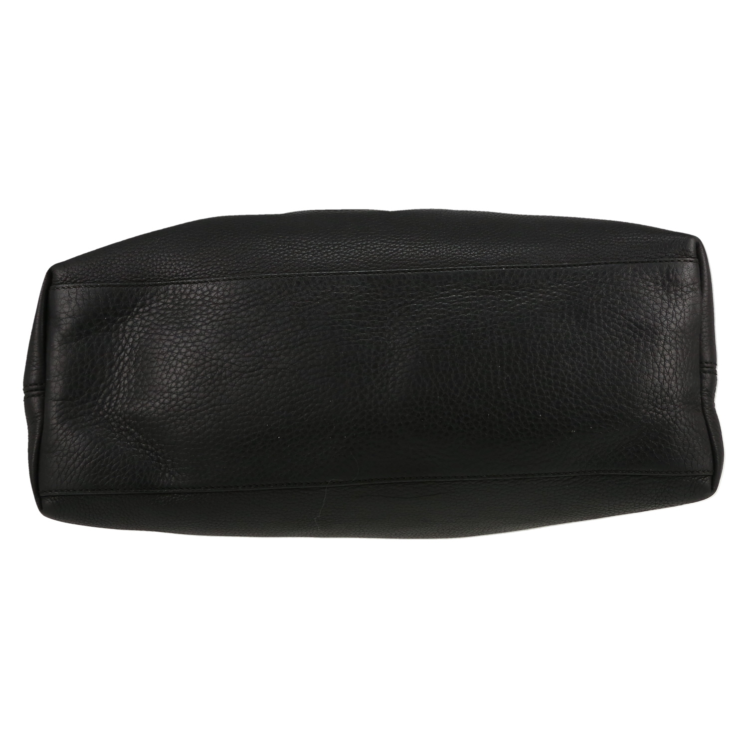 Sac à main Gucci  Soho en cuir grainé noir - Detail D1