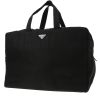 Prada   shopping bag  in black canvas - 00pp thumbnail