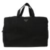 Prada   shopping bag  in black canvas - Detail D1 thumbnail