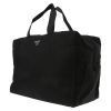 Prada   shopping bag  in black canvas - Detail D2 thumbnail