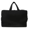 Prada   shopping bag  in black canvas - Detail D5 thumbnail