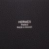 Borsa da viaggio Hermès  Bolide modello grande  in pelle togo nera e velluto nero - Detail D2 thumbnail