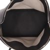 Hermès  Bolide large model  travel bag  in black togo leather and black velvet - Detail D3 thumbnail