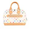 Louis Vuitton  Alma Editions Limitées handbag  in multicolor and white monogram canvas  and natural leather - 360 thumbnail