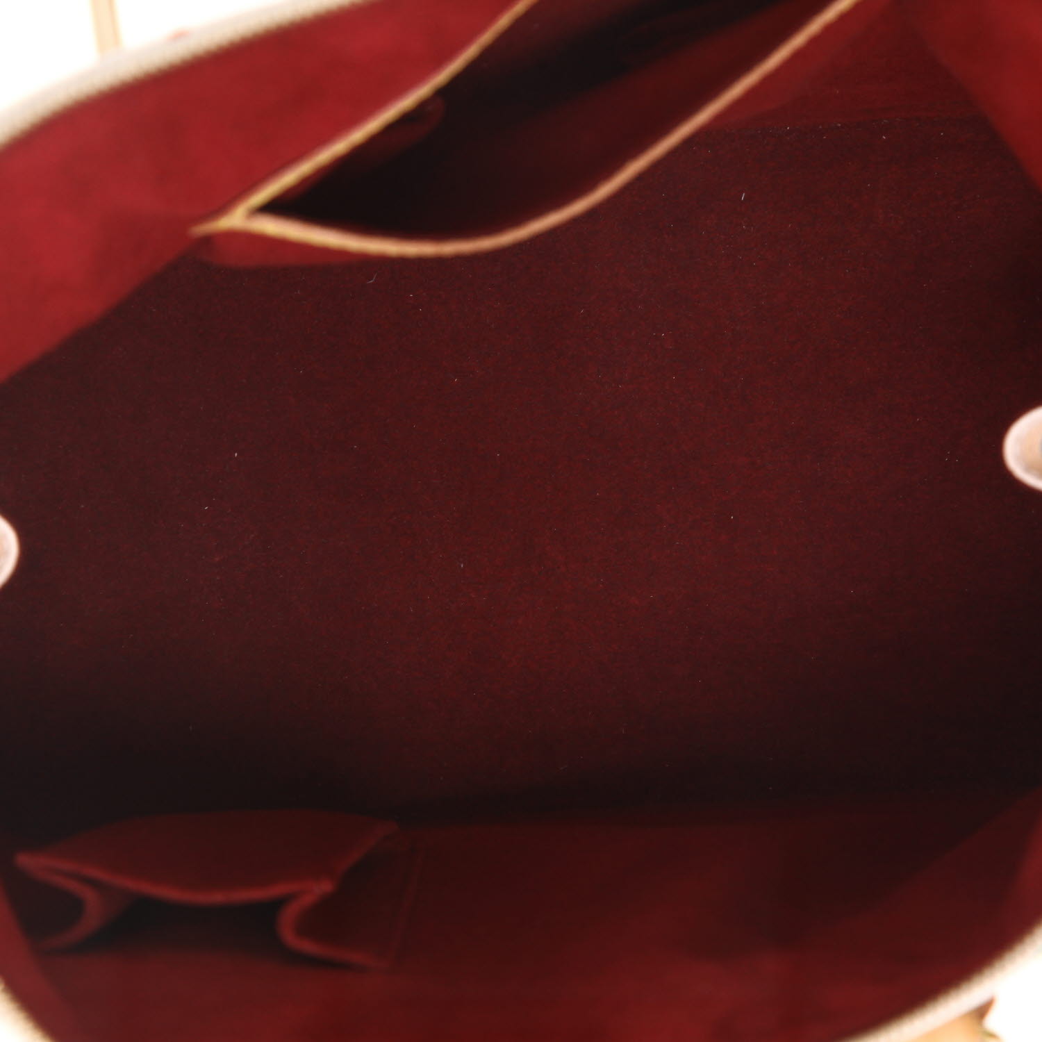 Sac à main Louis Vuitton  Alma Editions Limitées en toile monogram enduite multicolore et blanche et cuir naturel - Detail D3