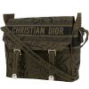 Dior  Diorcamp shoulder bag  in khaki canvas - 00pp thumbnail