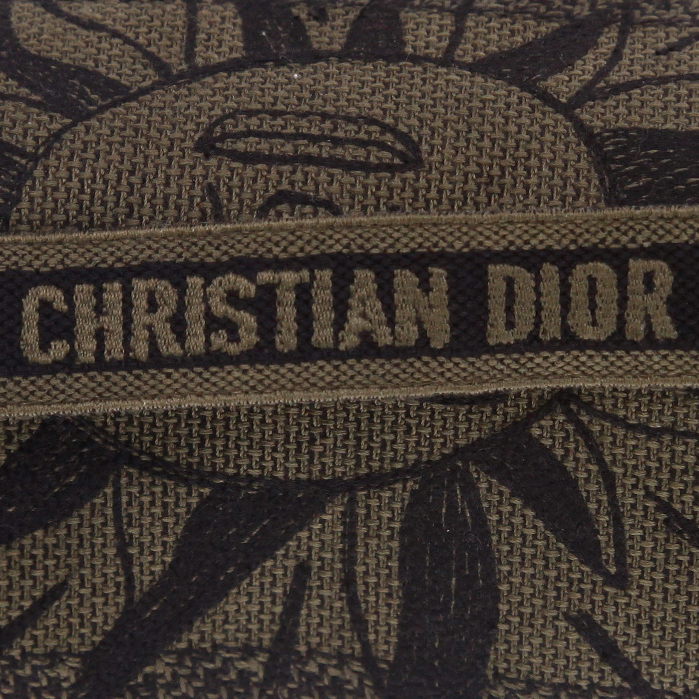 Bolso bandolera Dior  Diorcamp en lona caqui - Detail D2