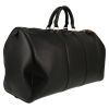 Sac de voyage Louis Vuitton  Keepall 50 en cuir épi noir - Detail D3 thumbnail