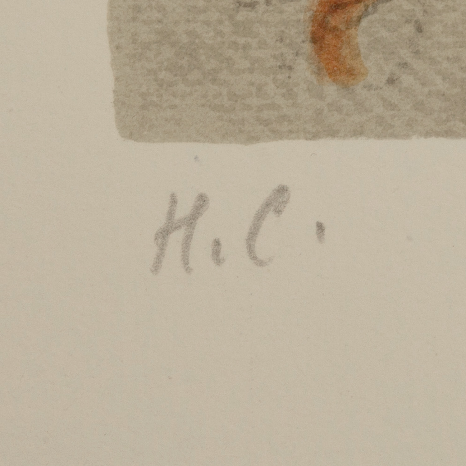 Marc Chagall (1887-1985), Adam et Ève chassés du Paradis terrestre - 1960, Lithographie sur papier - Detail D3