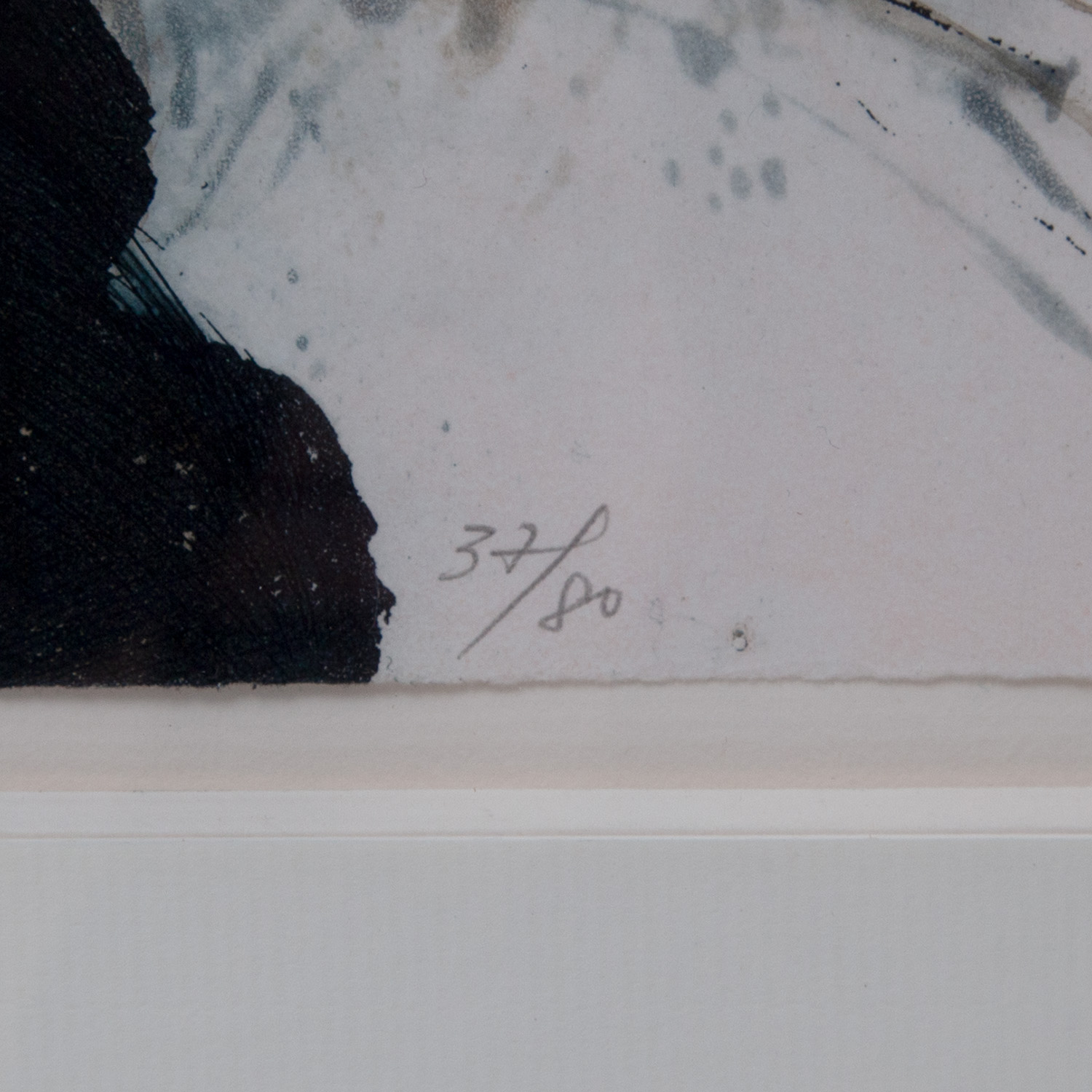 Zao Wou-Ki (1920-2013), Sans titre - 1974 - Detail D3