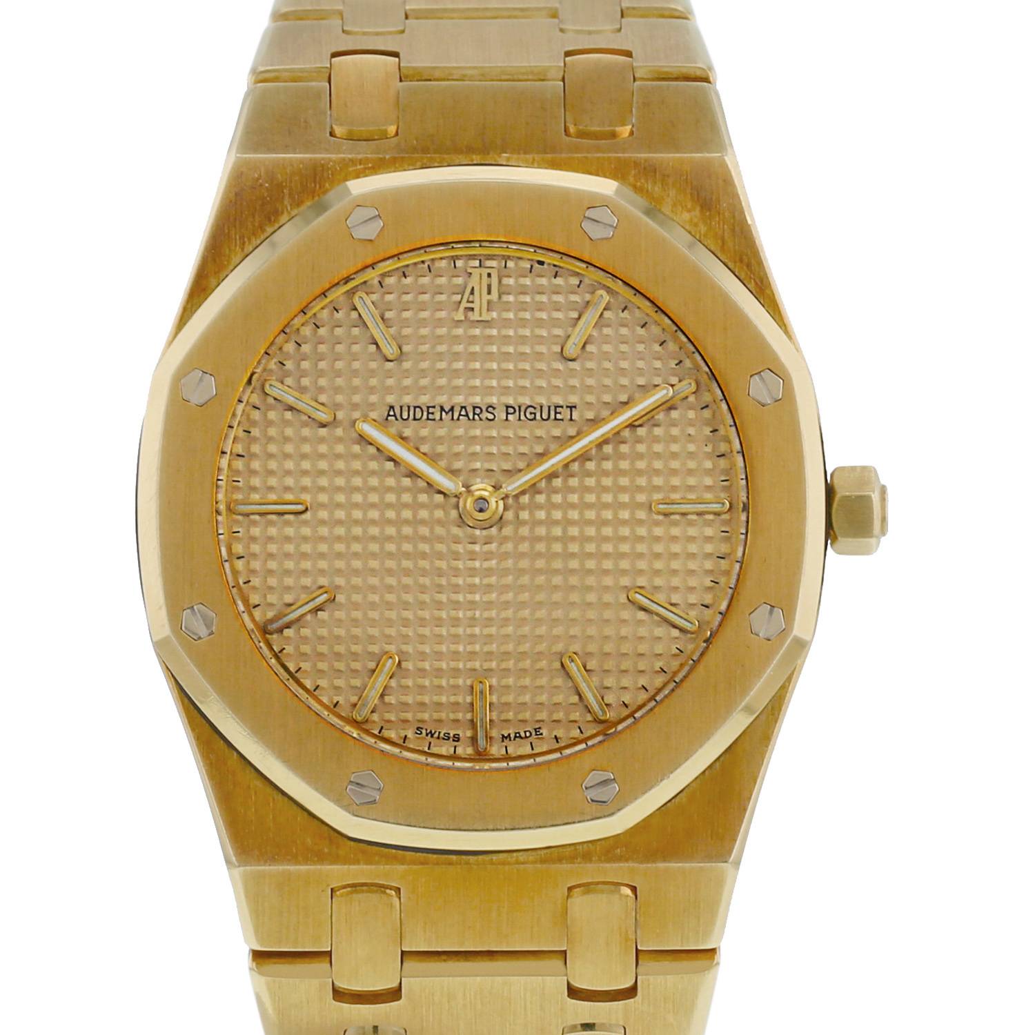 Audemars piguet clearance royal oak yellow