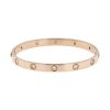 Cartier Love 10 diamants bracelet in pink gold and diamonds - 00pp thumbnail