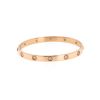 Cartier Love 10 diamants bracelet in pink gold and diamonds - 360 thumbnail