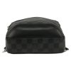 Bolso bandolera Louis Vuitton  Sling en lona a cuadros y cuero negro - Detail D1 thumbnail