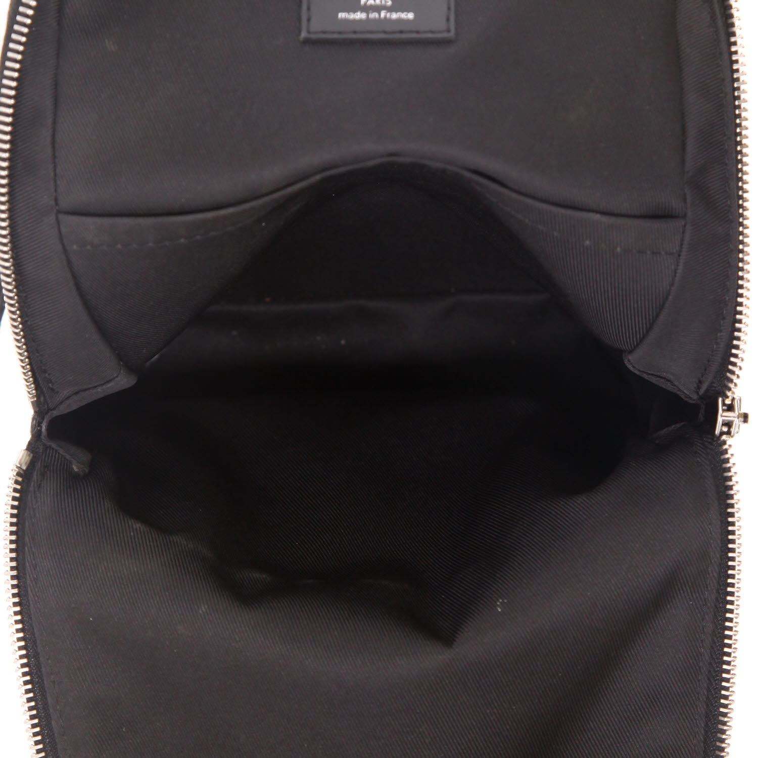 Sac bandoulière Louis Vuitton  Sling en toile damier graphite et cuir noir - Detail D3