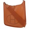 Bolso bandolera Hermès  Evelyne en cuero epsom color oro - 00pp thumbnail