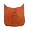 Bolso bandolera Hermès  Evelyne en cuero epsom color oro - 360 thumbnail