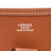 Bolso bandolera Hermès  Evelyne en cuero epsom color oro - Detail D2 thumbnail