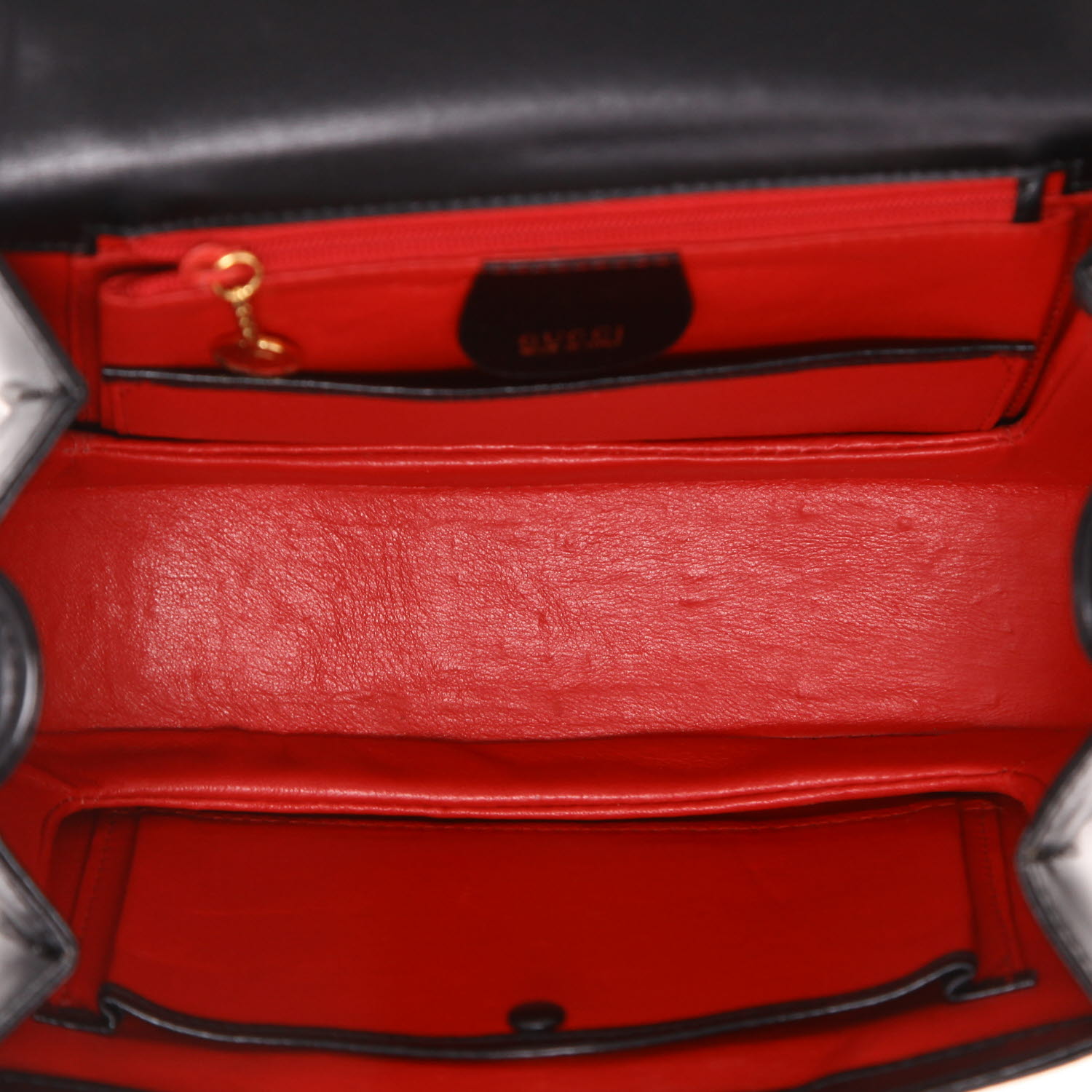 Sac à main Gucci  Bamboo en cuir noir et bambou - Detail D3