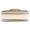 Gucci  1955 Horsebit small model  shoulder bag  in white leather - Detail D1 thumbnail