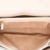 Gucci  1955 Horsebit small model  shoulder bag  in white leather - Detail D3 thumbnail