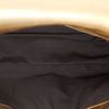 Bolso de mano Fendi  Baguette en cuero Monogram dorado - Detail D3 thumbnail