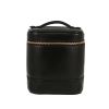 Chanel   vanity case  in black leather - 360 thumbnail