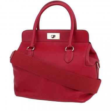 Sac à main Hermès  Tool Box en veau Evercolor rose Tosca