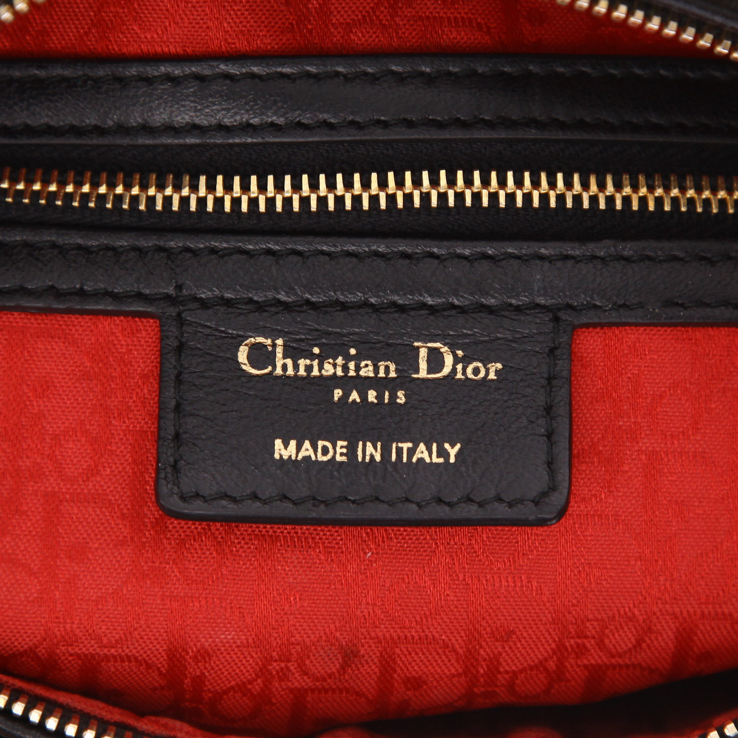 Borsa Dior  Lady Dior in pelle cannage nera - Detail D2