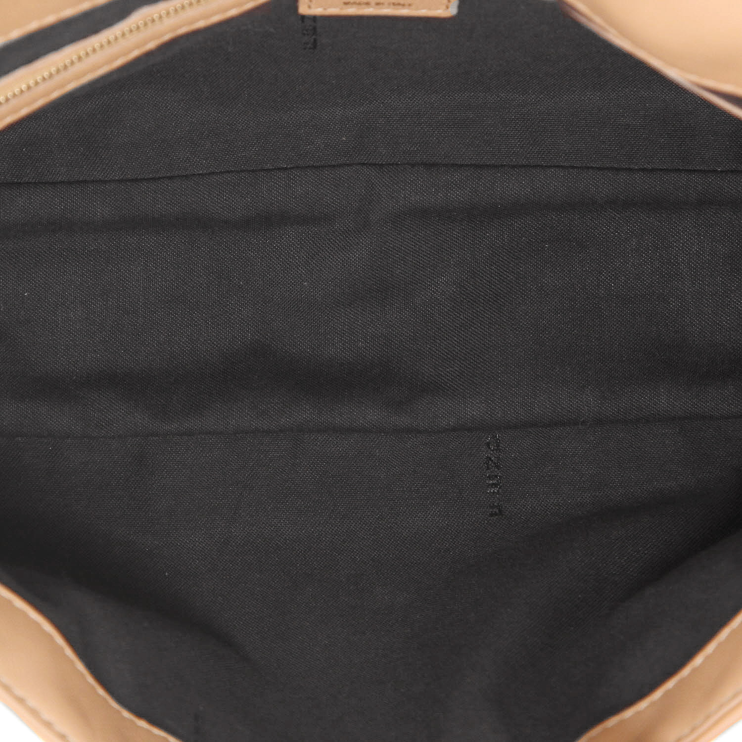 Borsa Fendi  Baguette in pelle monogram beige - Detail D3