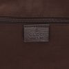 Bolso bandolera Gucci  Gucci Vintage en lona monogram beige y cuero marrón - Detail D2 thumbnail