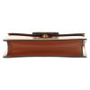 Celine  Triomphe shoulder bag  in brown leather - Detail D1 thumbnail