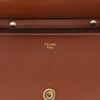 Celine  Triomphe shoulder bag  in brown leather - Detail D2 thumbnail