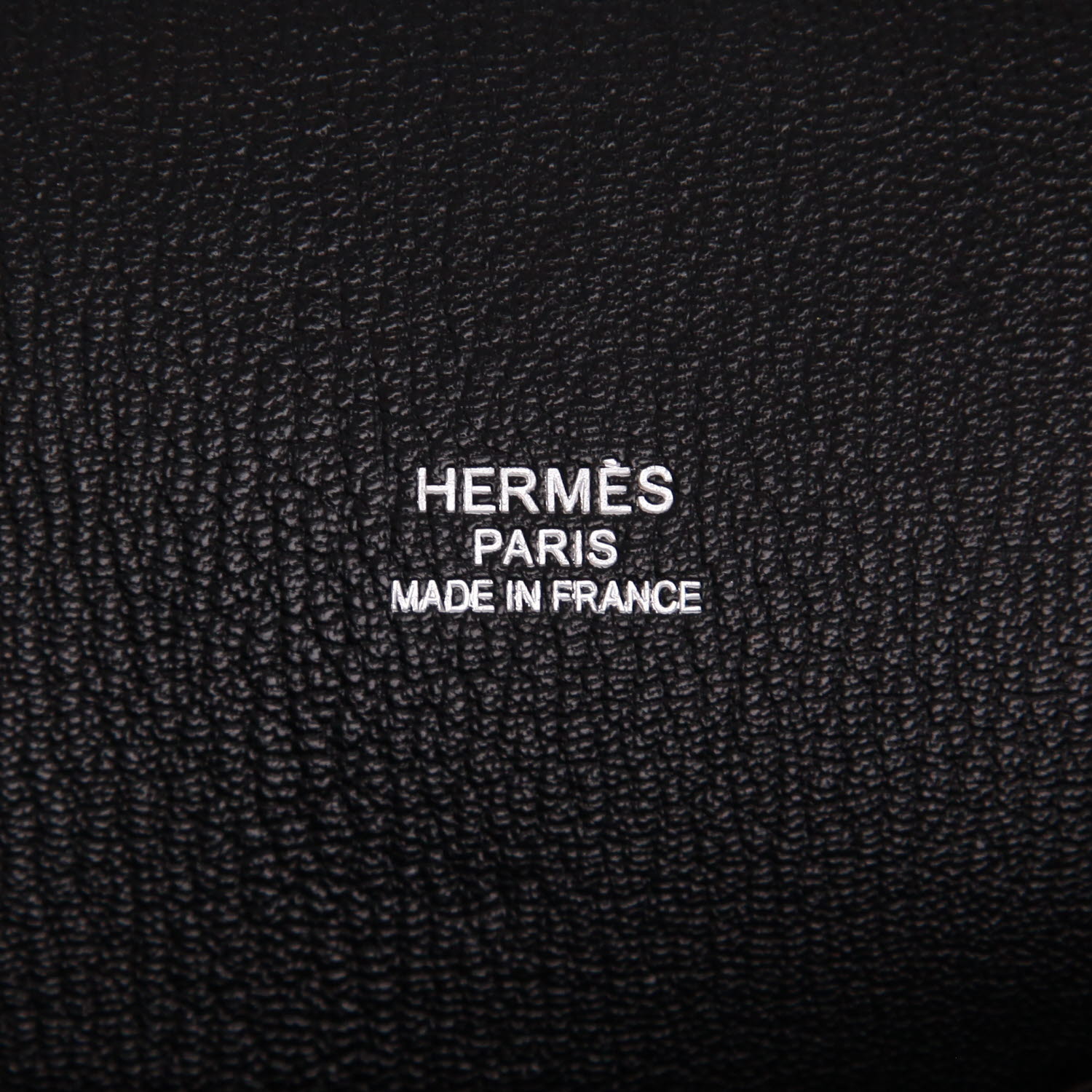 Hermès  Jypsiere shoulder bag  in black togo leather - Detail D2