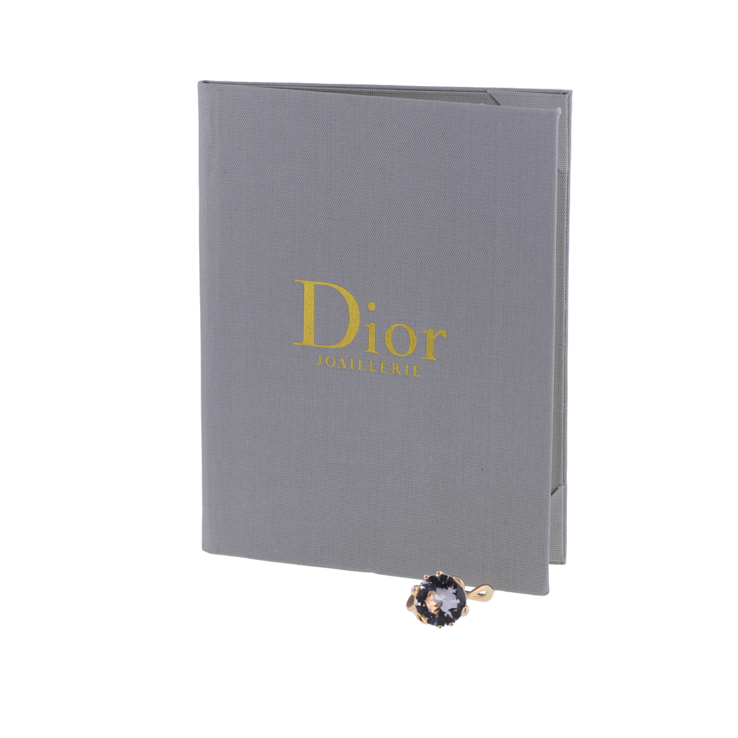 Sortija Dior Oui de oro rosa y morganita - Detail D2