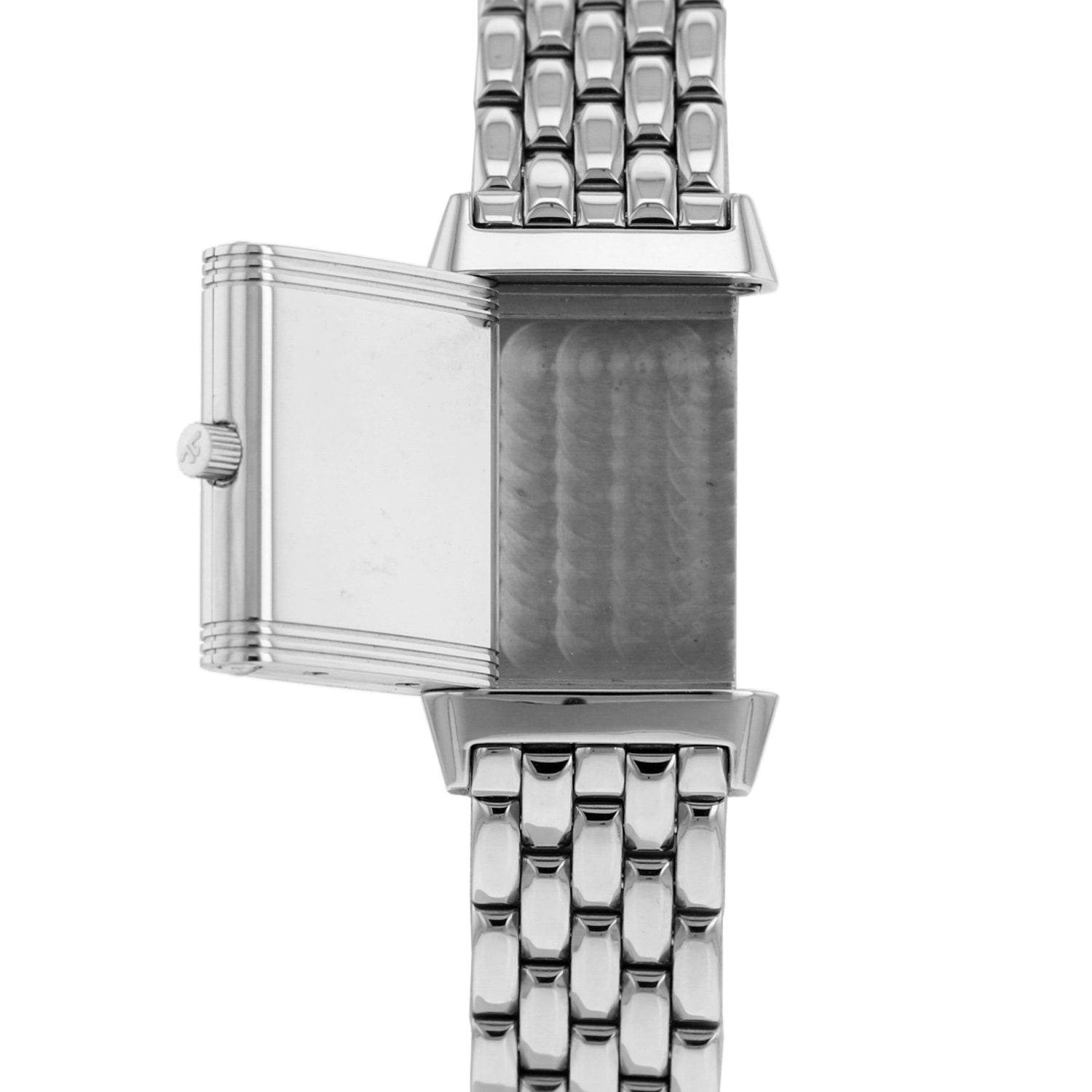 Montre Jaeger-LeCoultre Reverso Lady en acier Ref : 260.8.08 Vers 2000 - Detail D3